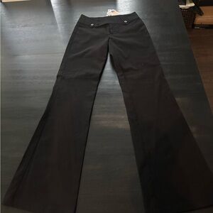 Women's Black Wide-Leg Jeans